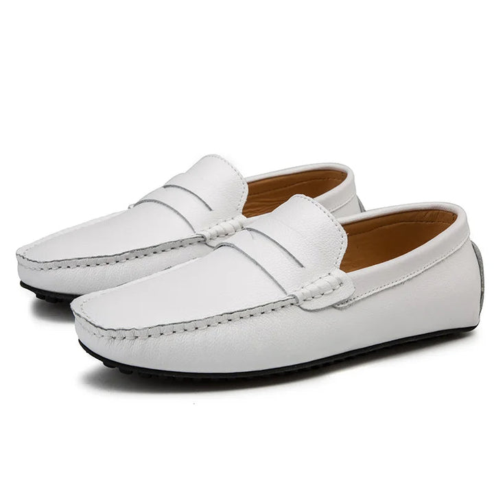 Afslappede Læder Sommer Loafers