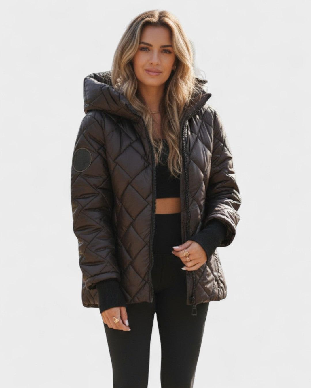 Ema™ | Stilfuld jakke med hætte