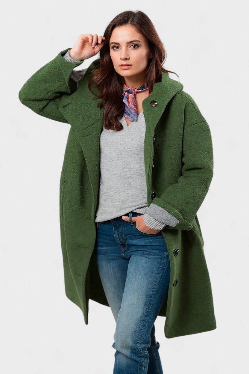 Freja™ | Halvlang elegant jakke