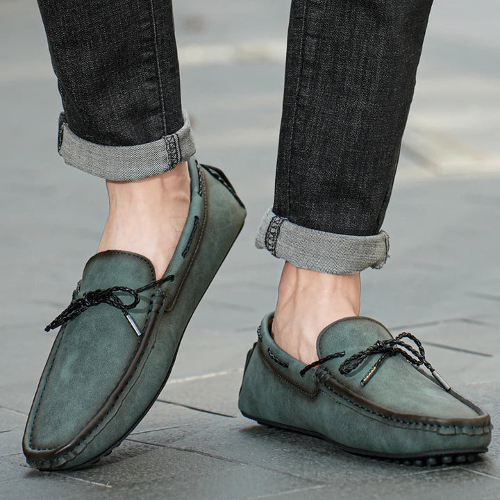 Håndlavede Suede Loafers