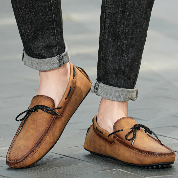 Håndlavede Suede Loafers