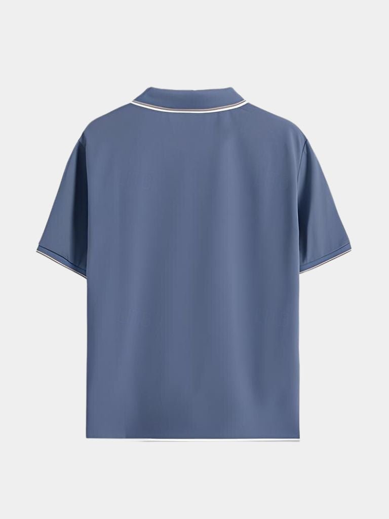 Jesper™ | Noir V-hals Polo