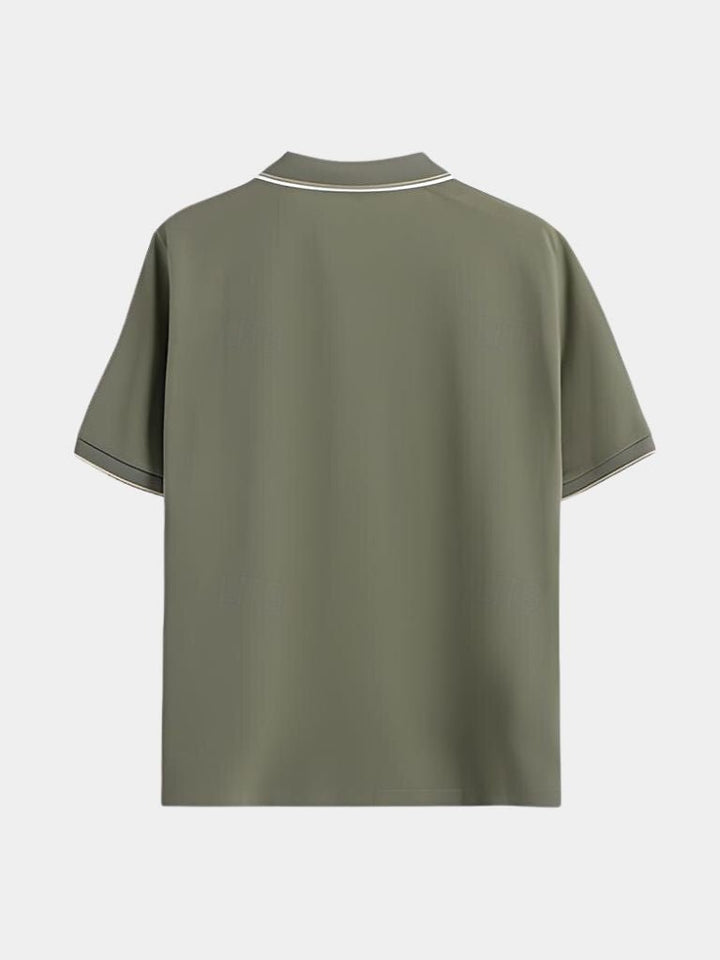 Jesper™ | Noir V-hals Polo