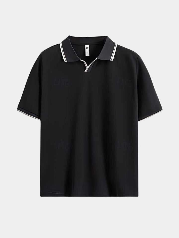 Jesper™ | Noir V-hals Polo