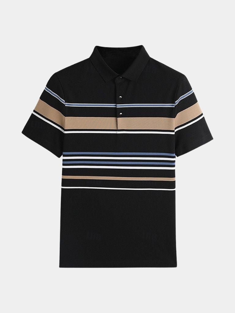Kasper™ | Solnedgang Stribet Polo