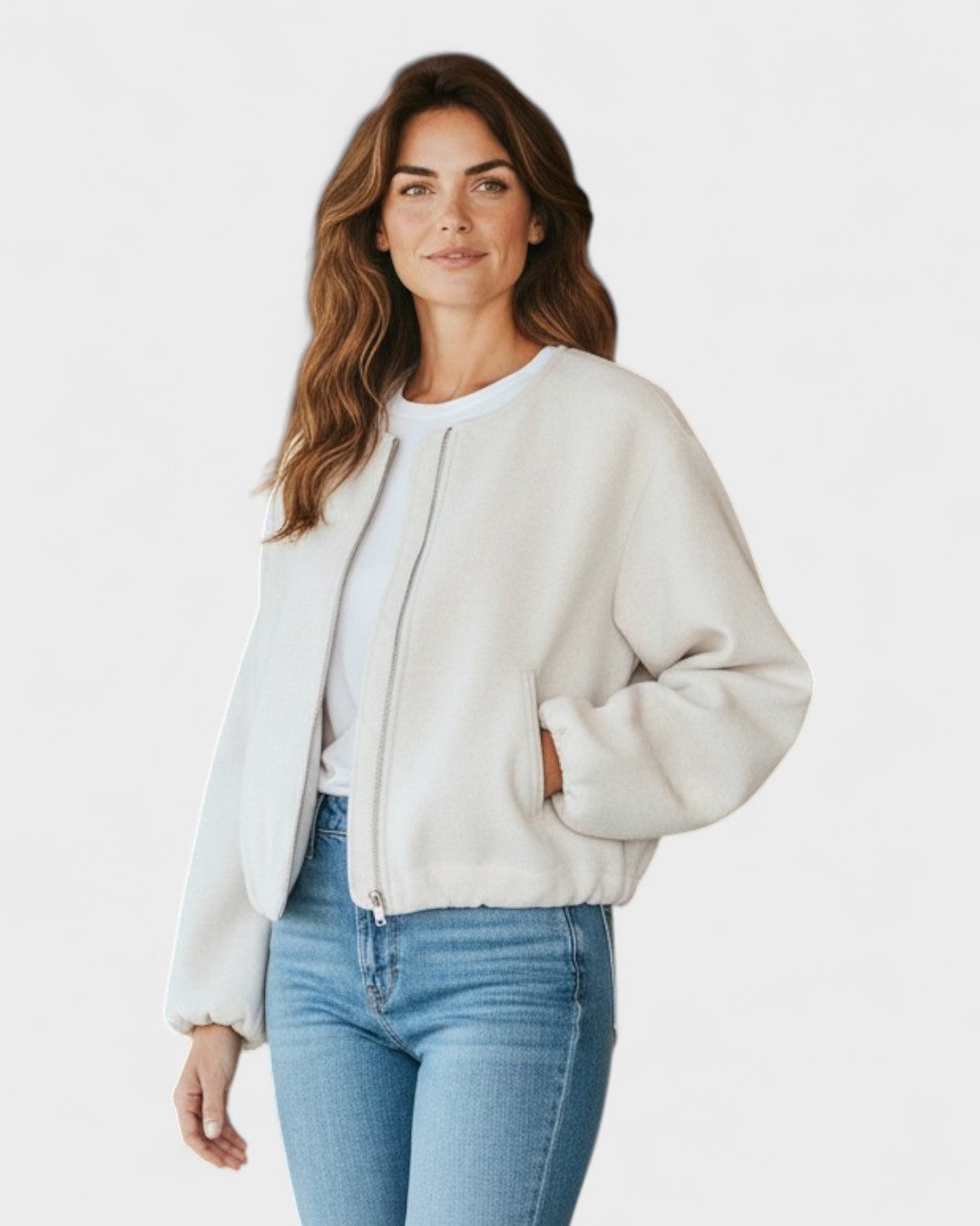 Katrine™ | Kort bomberjakke