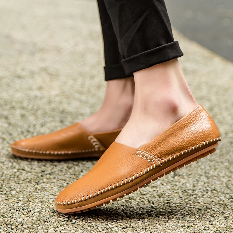 Lette Læder Loafers