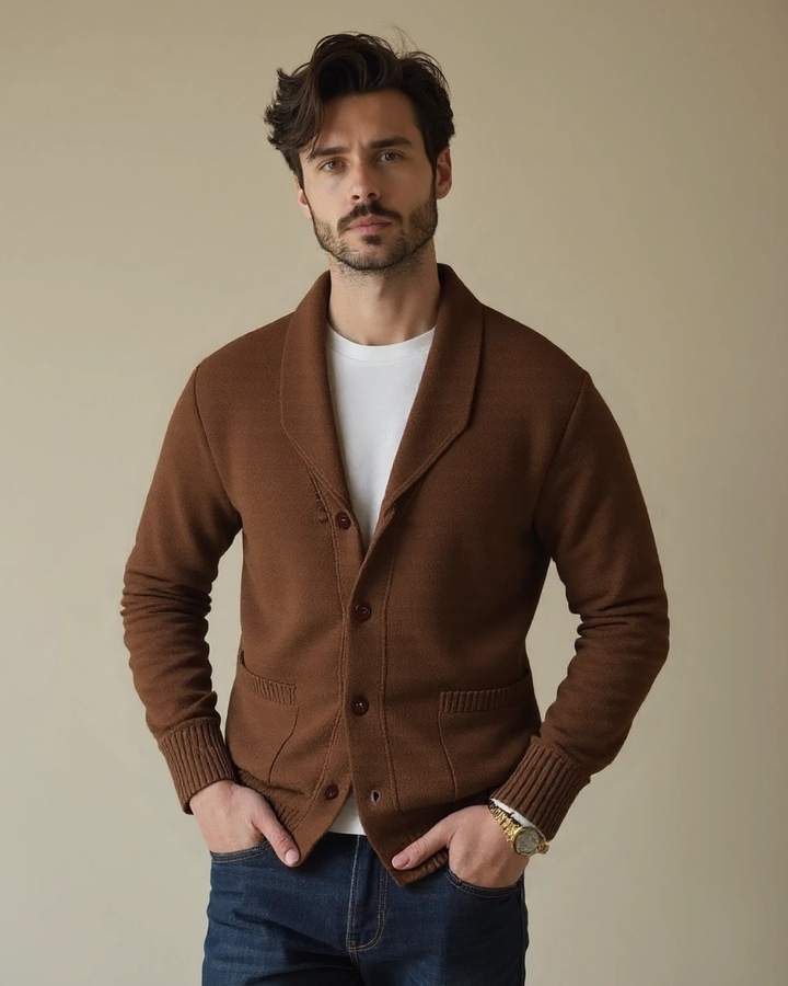 Sebastian™ | Strikket Cardigan