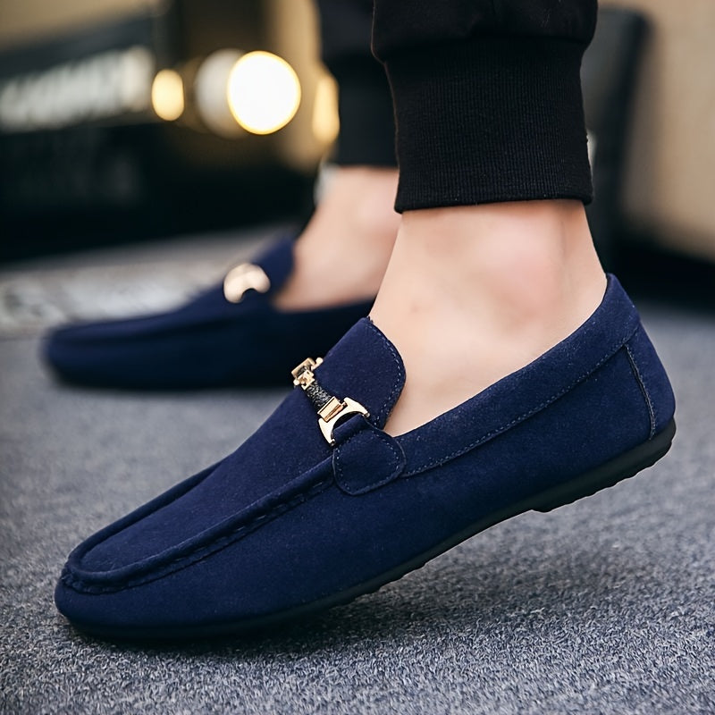 Suede Business Loafers