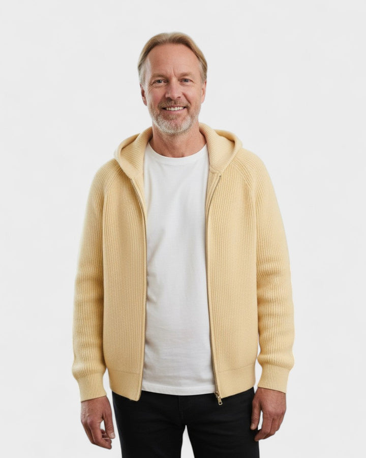 Tobias™ | Cardigan i merinould