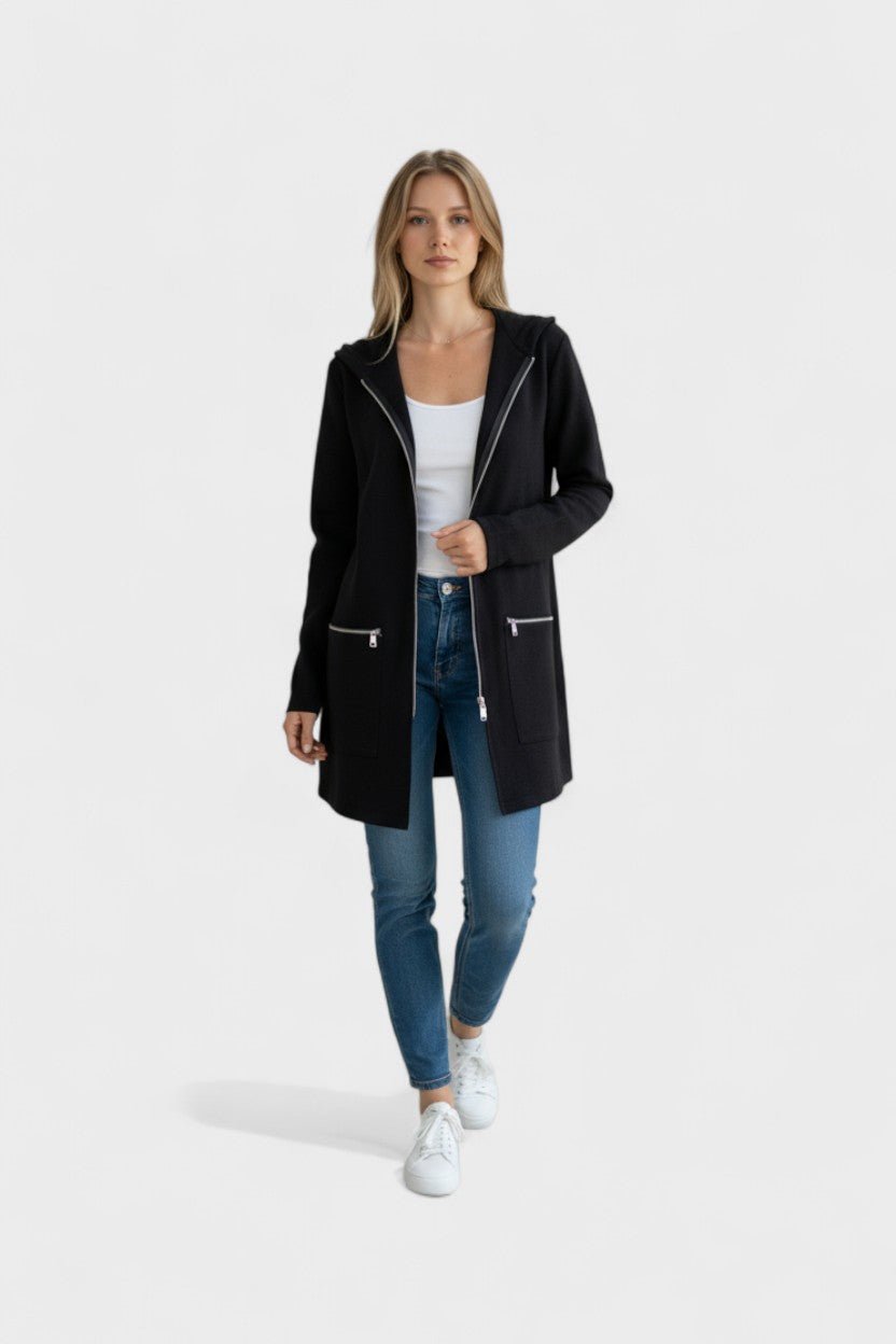 Veslina™ | Elegant strikjakke til lag-på-lag